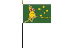 Boxing Kangaroo flag 100 x 150 | Mini Boxing Kangaroo flag
