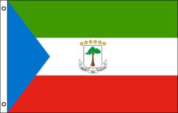 Equatorial Guinea flag 900 x 1500 | Large Equatorial Guinea flag