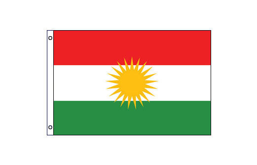Kurdistan flag 600 x 900 | Medium Kurdistan flag