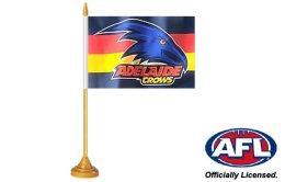 Adelaide Crows desk flag 160 x 230 | Adelaide Crows table flag