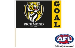 Richmond Tigers goal flag 600 x 900 | Richmond Tigers footy flag