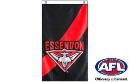 Essendon Bombers flag 900 x 1500 | Essendon Bombers cape flag
