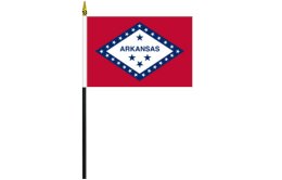 Arkansas flag 100 x 150 | Mini State flag of Arkansas