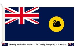 Western Australia flag 900 x 1800 | Aus. made WA flagpole flag