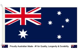 Australia flag 685 x 1370 | Australian made Australia flag