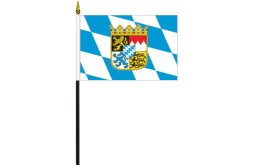 Bavaria Crest flag 100 x 150 | Bavaria crest desk flag