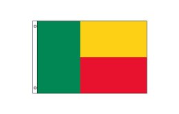 Benin flag 600 x 900 | Medium Benin flagpole flag