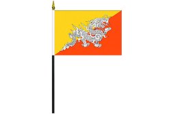 Bhutan flag 100 x 150 | Bhutan desk flag