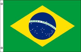 Brazil flag 900 x 1500 | Large Brazil flagpole flag