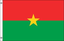 Burkina Faso flag 900 x 1500 | Large Burkina Faso flagpole flag