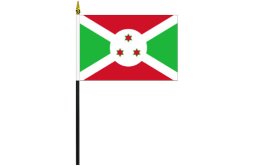 Burundi flag 100 x 150 | Burundi desk flag