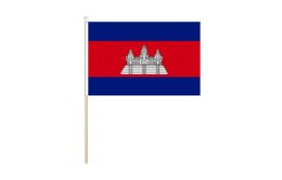 Cambodia flag 150 x 230 | Cambodia table flag