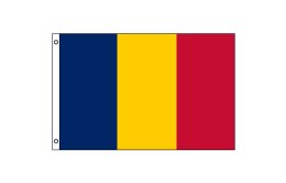 Chad flag 600 x 900 | Medium Chad flagpole flag