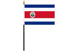 Costa Rica flag 100 x 150 | Costa Rica desk flag