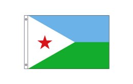 Djibouti flag 600 x 900 | Medium Djibouti flagpole flag
