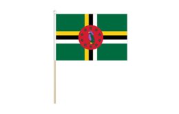 Dominica flag 150 x 230 | X-Small Dominica table flag
