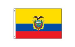 Ecuador flag 600 x 900 | Medium Ecuador flagpole flag