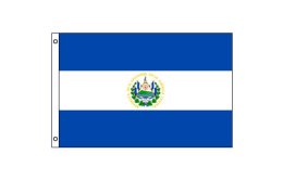 El Salvador flag 600 x 900 | Medium El Salvador flagpole flag