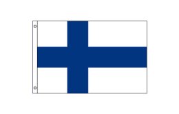 Finland flag 600 x 900 | Medium Finland flagpole flag