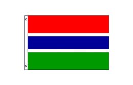 Gambia flag 600 x 900 | Medium Gambia flagpole flag