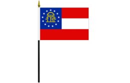 Georgia state flag 100 x 150 | Mini State flag of Georgia