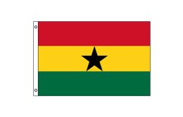 Ghana flag 600 x 900 | Medium Ghana flagpole flag