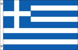 Greece flag 900 x 1500 | Large Greek flagpole flag