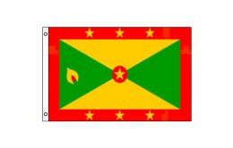 Grenada flag 600 x 900 | Medium Grenada flagpole flag