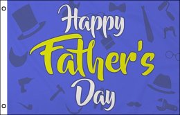 Happy Fathers Day flag | Happy Fathers day party decoration