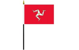 Isle of Man flag 100 x 150 | Mini Isle of Man desk flag