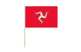 Isle of Man flag 150 x 230 | X-small Isle of Man table flag