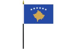 Kosovo flag 100 x 150 | Kosovo desk flag