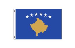Kosovo flag 600 x 900 | Medium Kosovo flagpole flag