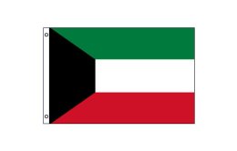 Kuwait flag 600 x 900 | Medium Kuwait flagpole flag