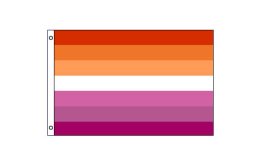 lesbian sunset flag 600 x 900 | Medium lesbian sunset flag