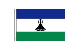 Lesotho flag 600 x 900 | Medium Lesotho flagpole flag