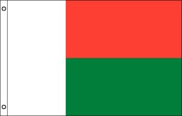 Madagascar flag 900 x 1500 | Large Madagascar flagpole flag