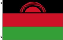 Malawi flag 900 x 1500 | Large Malawi flagpole flag