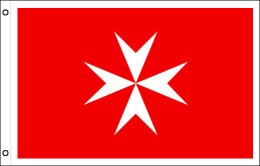 Maltese Cross 900 x 1500 | Large Maltese Cross flagpole flag