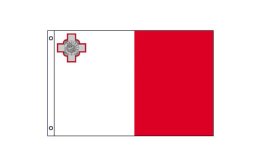 Malta flag 600 x 900 | Medium Malta flagpole flag