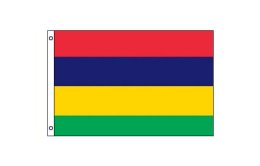 Mauritius flag 600 x 900 | Medium Mauritius flgpole flag