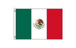 Mexico flag 600 x 900 | Medium Mexican flagpole flag