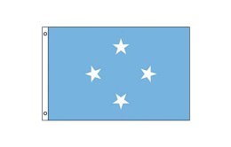 Micronesia flag 600 x 900 | Medium Micronesia flagpole flag