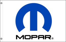 Mopar flag | Mopar logo mancave wall hanging