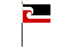 New Zealand Maori flag 100 x 150 | Maori desk flag 4'' x6 ''