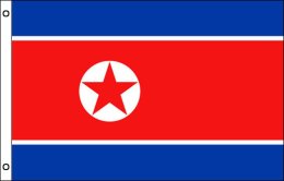 North Korea flag 900 x 1500 | Large North Korea flagpole flag