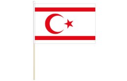 Northern Cyprus flag 300 x 450 | Small Northern Cyprus flag