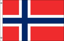 Norway flag 900 x 1500 | Large Norway flagpole flag