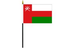 Oman flag 100 x 150 | Oman desk flag