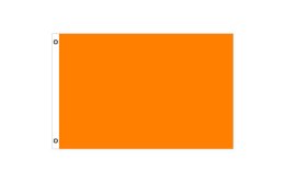 Orange flag 600 x 900mm | DIY flag making Orange craft flag